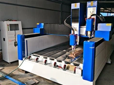 נתב CNC אבן רב ציר